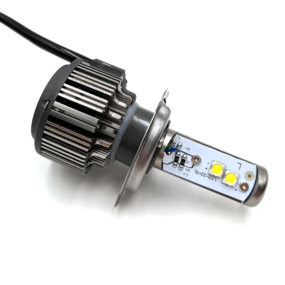 V16 Turbo led 40w 80w 45w 4500lm рабосветильник 3600lm H4 hi/lo H1 H3 H7 H10 H11 H13 9005 9006 9007 все в одном