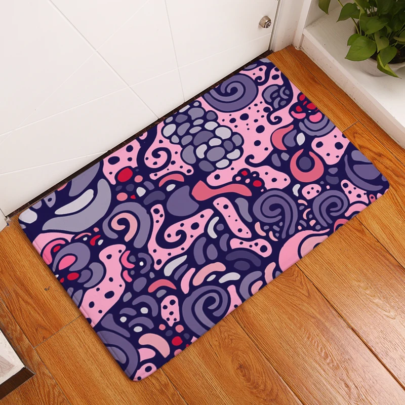 Новинка 2017 коврики известные цвета с принтом драгоценностей для ванной кухни