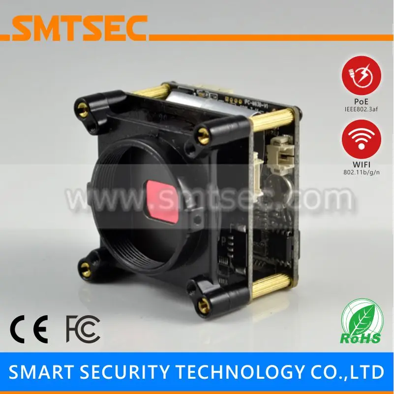SIP-E4689AWP ONVIF 1/3&quot OV CMOS OV4689 Hi3516A 4MP Realtime 2592X1520 30fps H.265 WIFI POE CCTV IP Camera Module | Безопасность