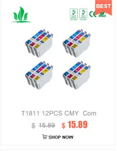 10 шт. 1811XL чернильный картридж совместим с Epson XP-30/XP-102/XP-202/XP-205/XP-302/XP-305/XP-402/XP-405/XP-215/XP-312/XP-415