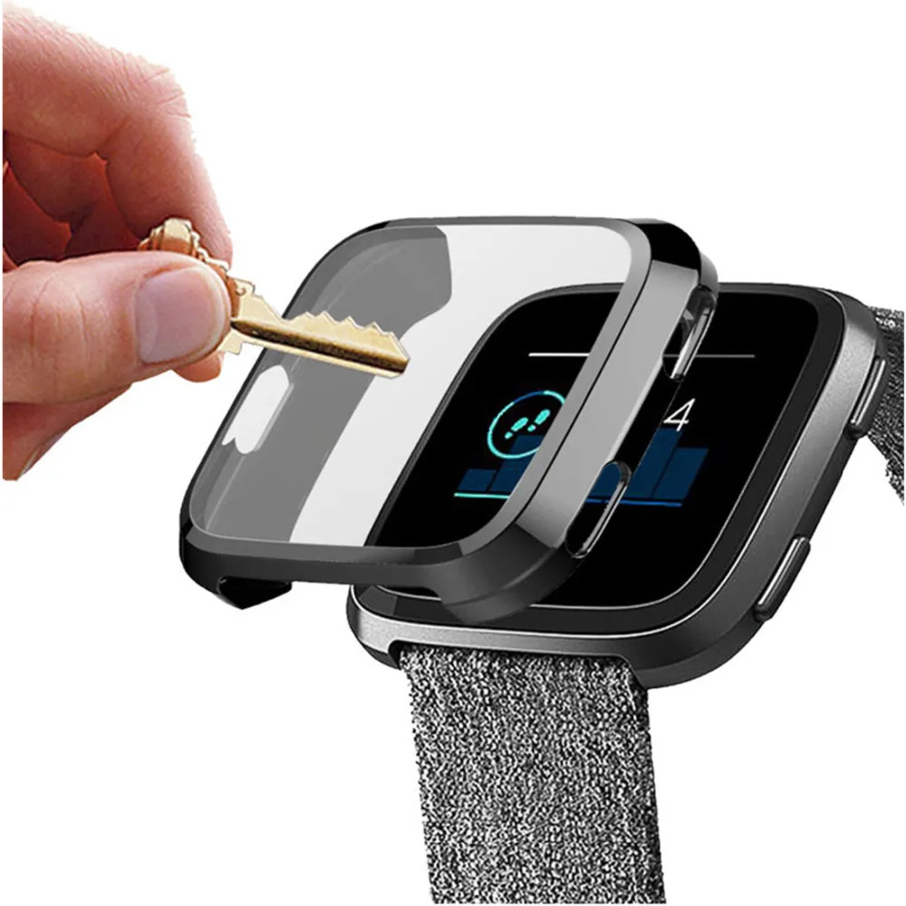 Чехол LNOP для Fitbit Versa 2/versalite ремешок протектор экрана силиконовый чехол все