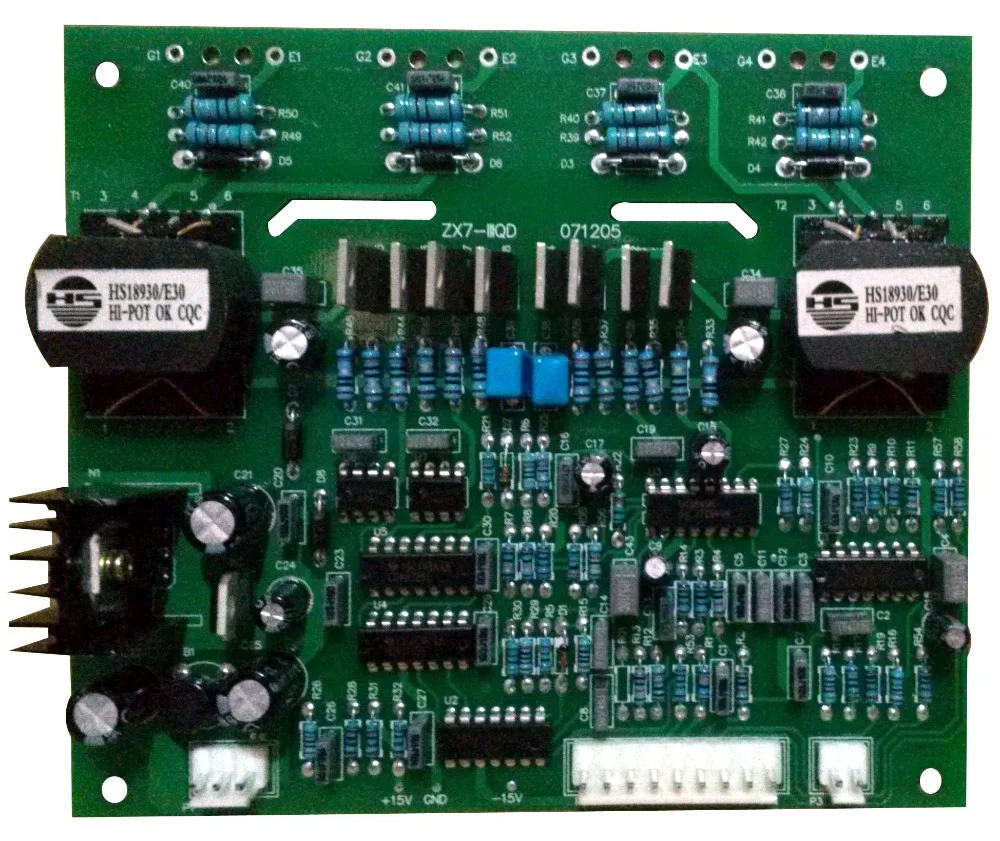 

Welding control board for IGBT NBC ZX7 Soft switching control driven board for IGBT inverter welding machine