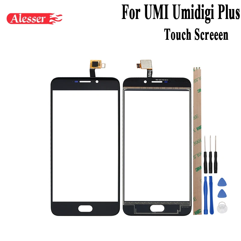 Alesser для UMI umidigi Plus сенсорный экран идеальные запасные части сенсорная панель с