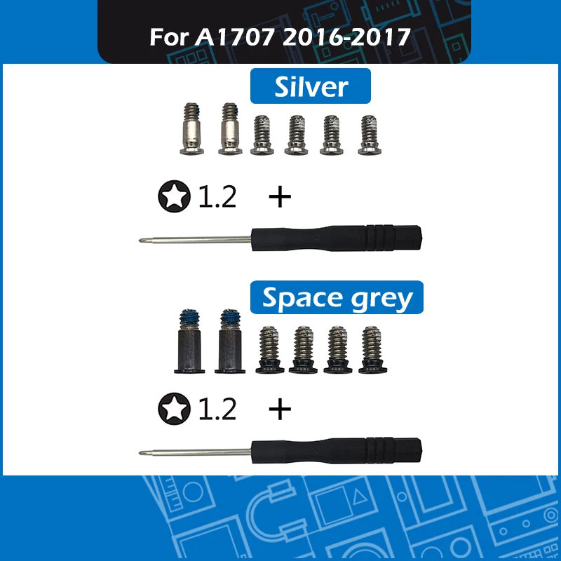 

Набор винтов для нижнего корпуса Macbook Pro Retina 15 дюймов, винты с нижней крышкой для Macbook Pro Retina 15 дюймов, MLH32/42 MPTR2 MPTT2