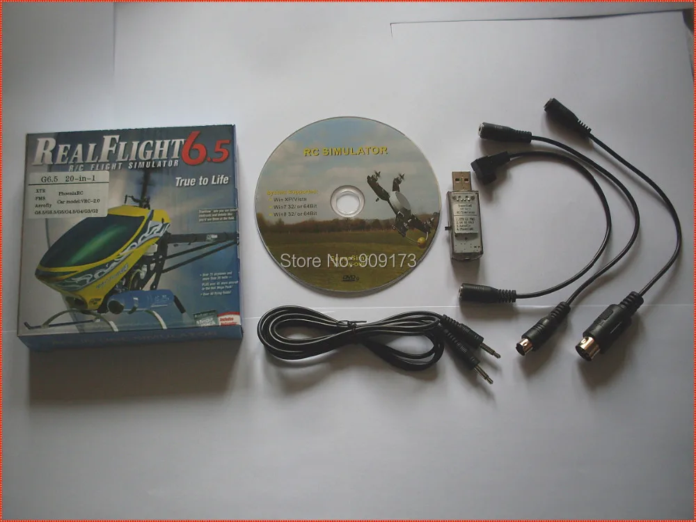 Новейший USB-кабель 20 в 1 для симулятора RC Realflight G6.5/G5.5 G5 G4.5 Phoenix Модернизированный