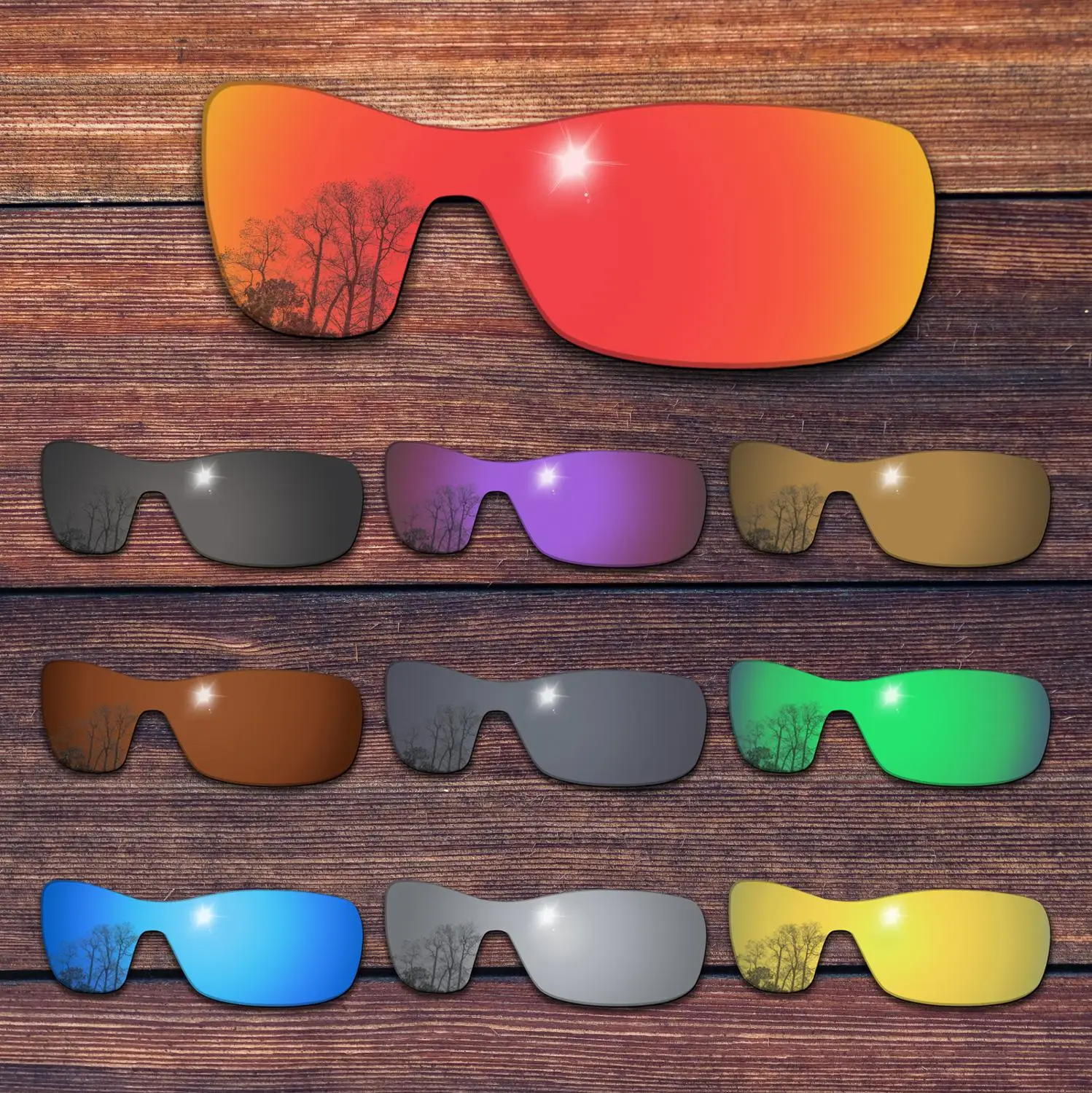 Поляризованные Сменные линзы OOWLIT для солнцезащитных очков Oakley Batwolf OO9101 различные