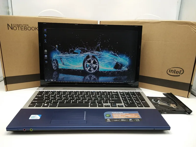 Быстрый серфинг 8G RAM + 1TG HDD 15 6-дюймовый четырехъядерный Windows 7/8. 1 ноутбук компьютер
