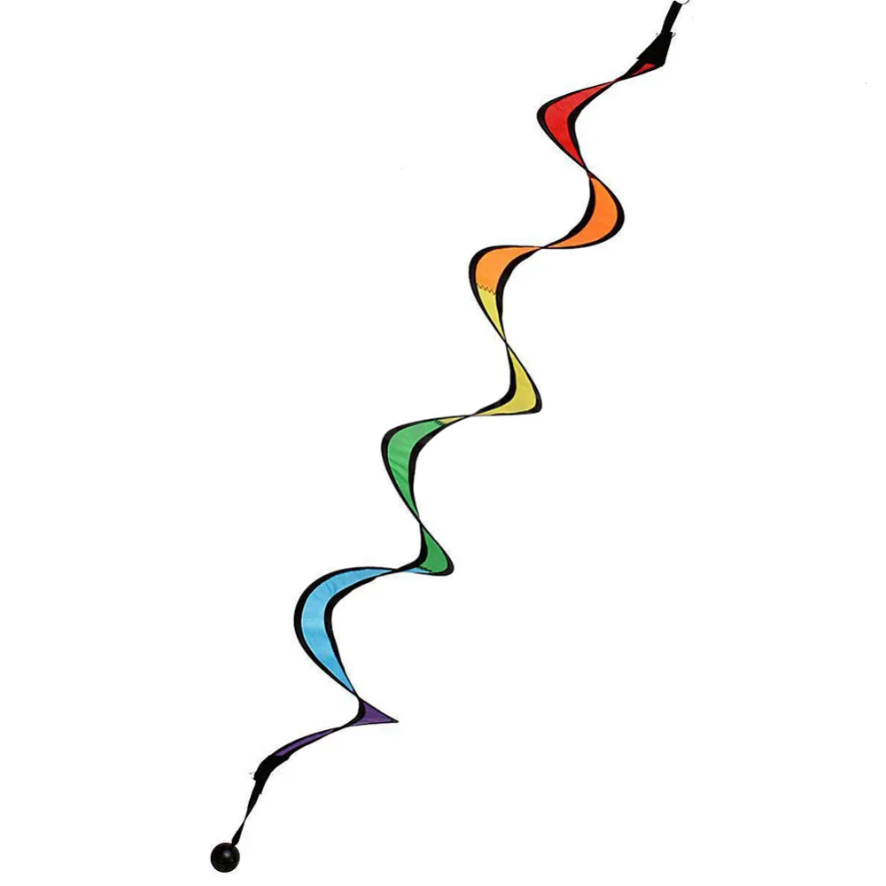 Новые радужные полосы или сетки ветряные носки воздушный шар ветер вертушка сад