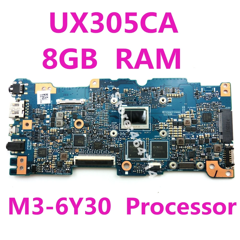 UX305CA материнская плата M3 6Y30 процессор 8 Гб RAM для ASUS Zenbook UX305 UX305C ультрабук