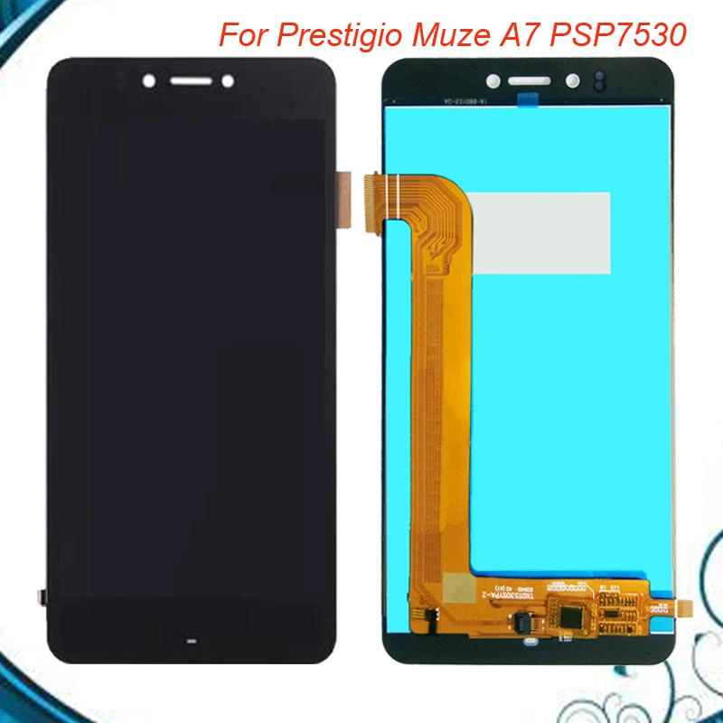 5 ''Новый модуль для Prestigio Muze A7 PSP 7530 DUO PSP7530DUO PSP7530 ЖК дисплей + сенсорный экран в