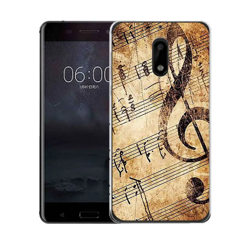 Qmswei Мягкий ТПУ чехол для телефона nokia3 nokia5 nokia6 nokia8 N540 N535 прозрачный защитный с