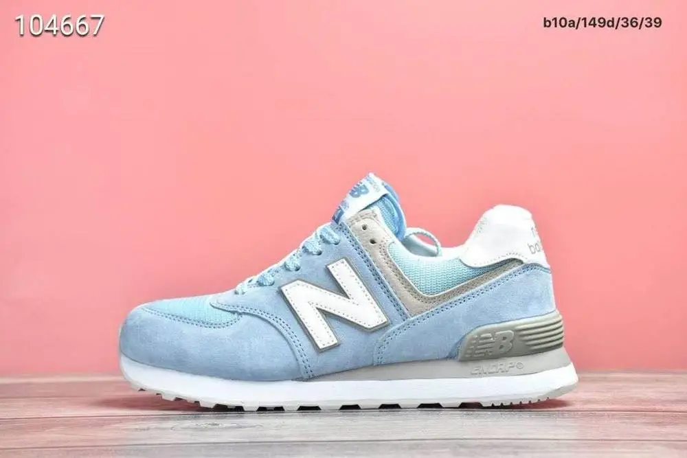 6 New Balance Top Pig Eight ретро кроссовки женские, дышащие Wl574esb уличная спортивная обувь кроссовки европейские размеры 36-39 - Цвет: 6