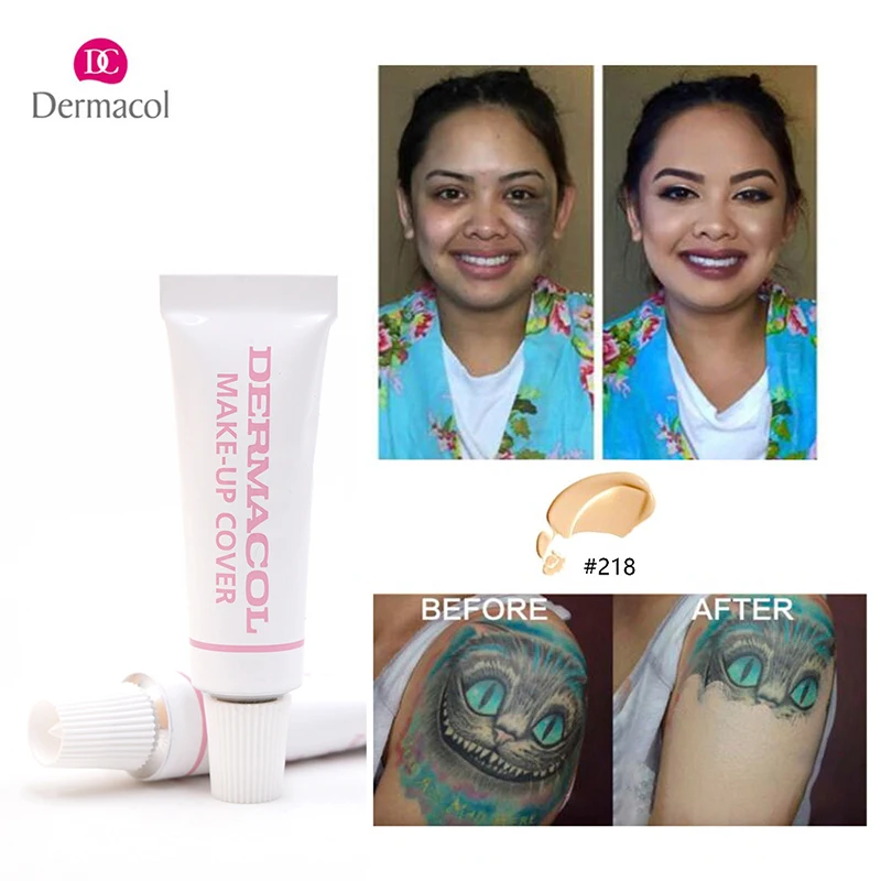 Dermacol 100% Original Concealer Waterproof Makeup Cover 4g Primer Base Freckles Acne Marks Contour | Красота и здоровье