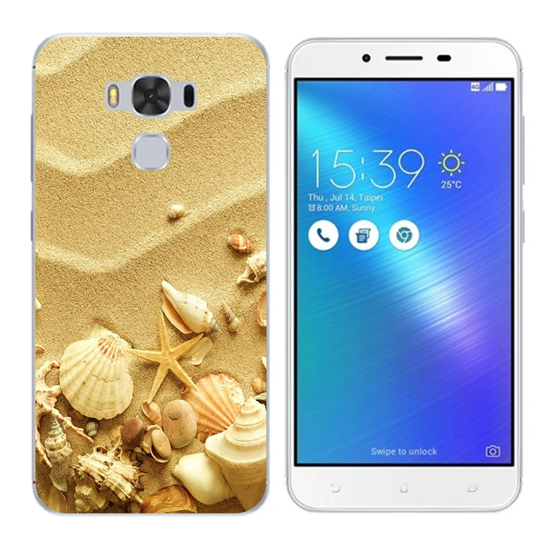 Case for ASUS Zenfone 3 Max ZC553KL Cover Billow Printing Soft Silicone Bags Fundas zc553kl Phone Cases |