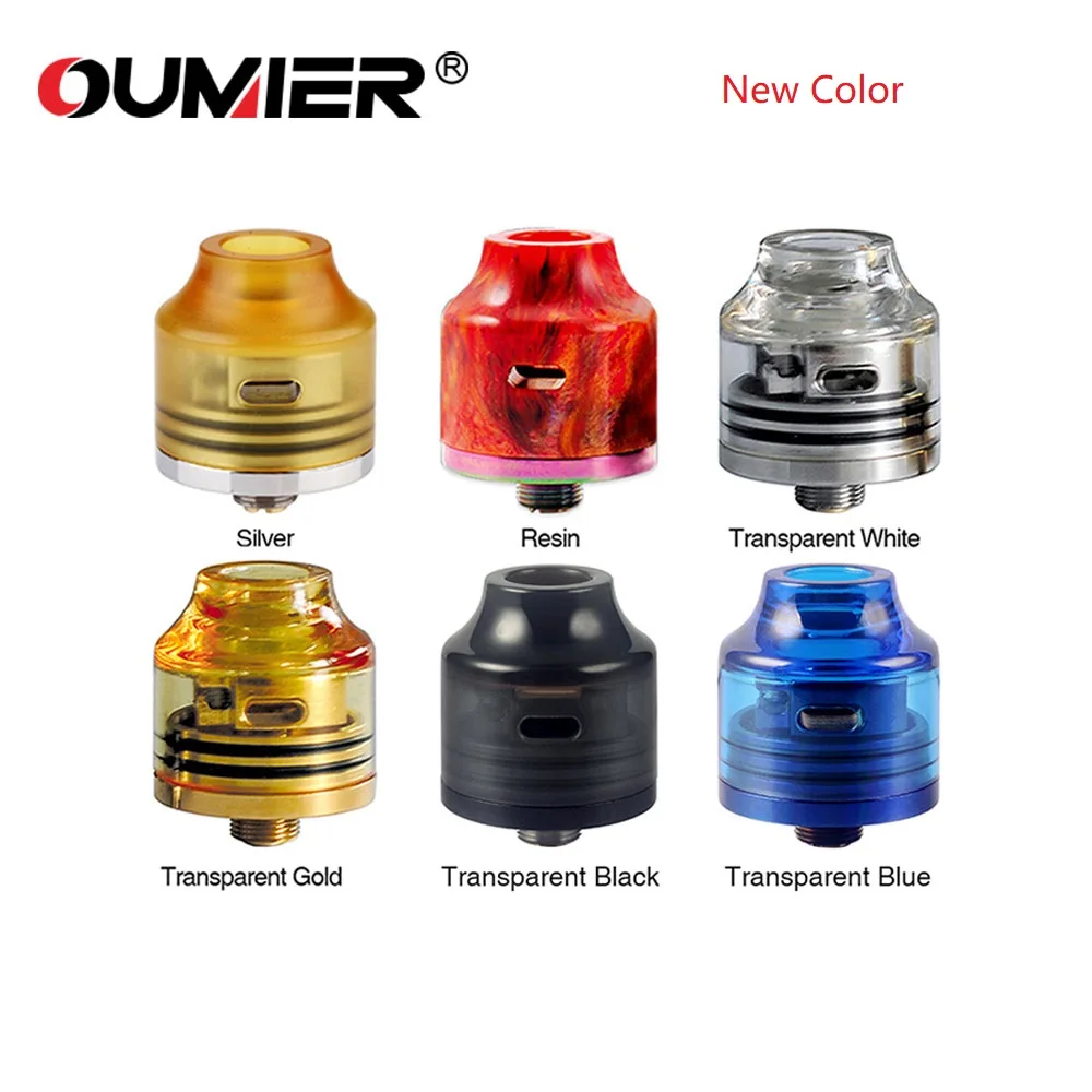Оригинальный большой бак OUMIER WASP NANO RDA Восстановленный 22 мм с регулируемым нижним