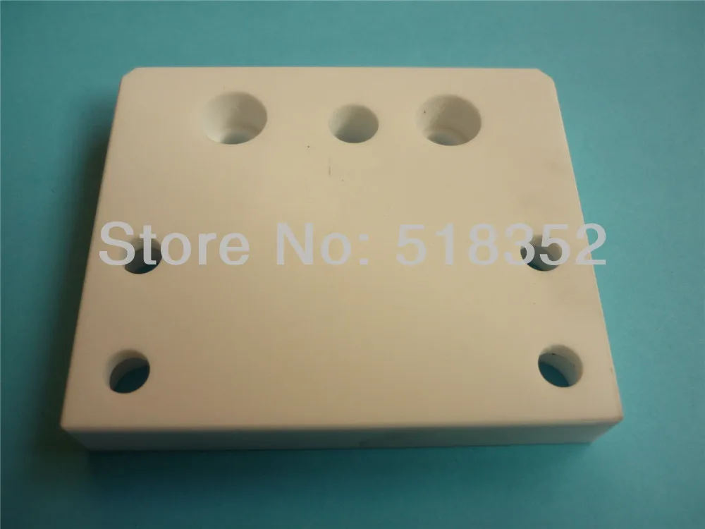 

Accutex LT301 Ceramic Insulation Board, Isolation / Isolator Plate Upper L76mmx W64mmx T12mm for WEDM-LS Machine Parts