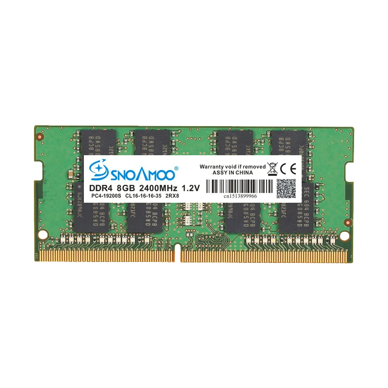 SNOAMOO ноутбук DDR4 ОЗУ памяти 8 Гб 2133 МГц 2400 для ноутбука высокая производительность