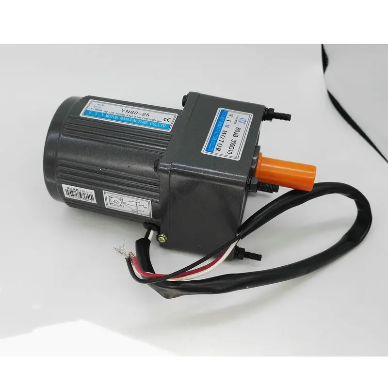 Редуктор VTV с редуктором переменного тока YN80-25/80JB300G10 25W 110v обратимый