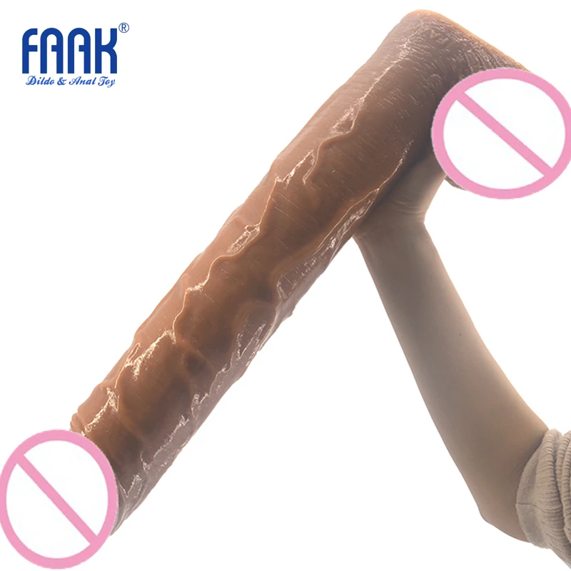 Фаллоимитатор FAAK 50 5*8 7 см Супер огромный фаллоимитатор с присоской для женщин
