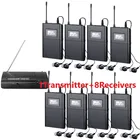 Беспроводная система монитора Takstar wpm-200 wpm200, стерео Беспроводная гарнитура, сценические мониторы, 1 передатчик + 8 приемников