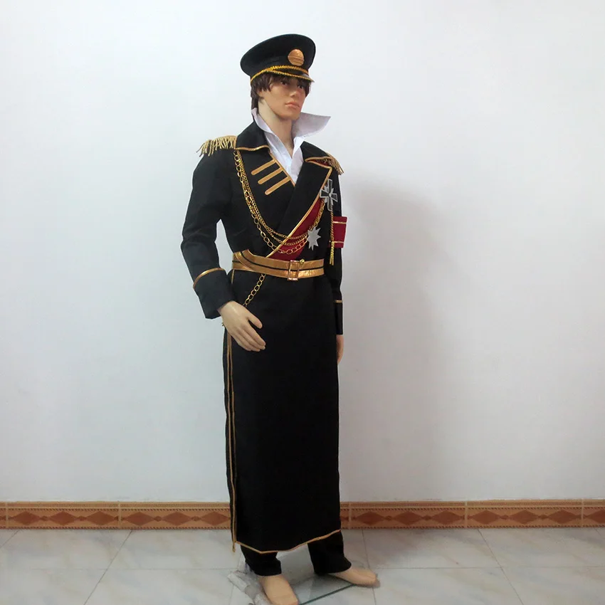 K RETURN OF KINGS Suoh Mikoto Military Uniform Cosplay Costume Custom Made Any Size | Тематическая одежда и униформа