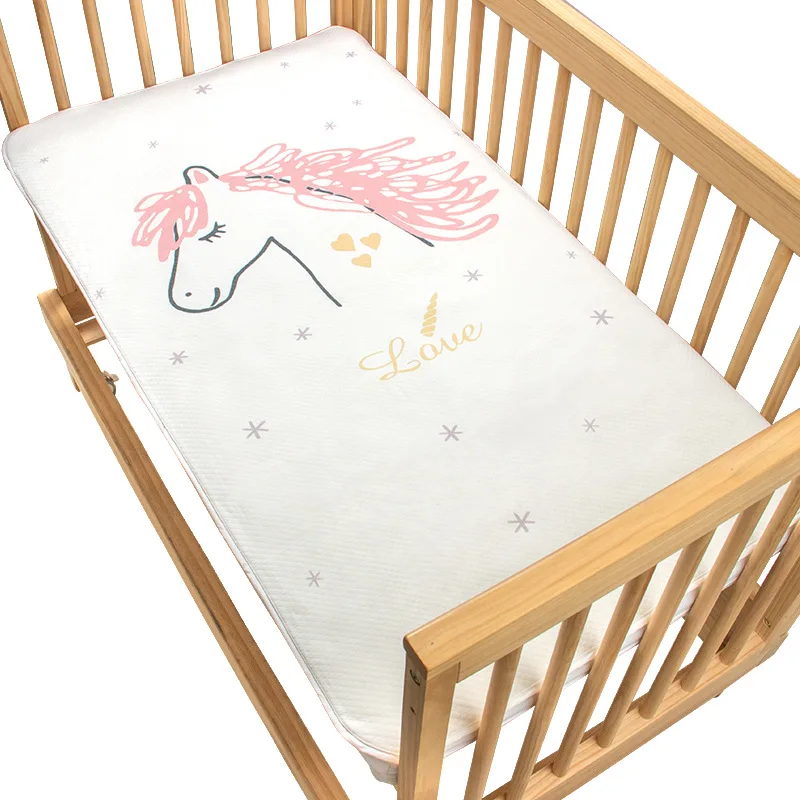 Horse 120X70 Пеленальный Коврик для ребенка, водонепроницаемый матрас для мочи, пеленка, матрас, клатч для младенцев, Colchoneta, Сменный Чехол, подушечки для недержания, простыня - Цвет: Horse 120X70