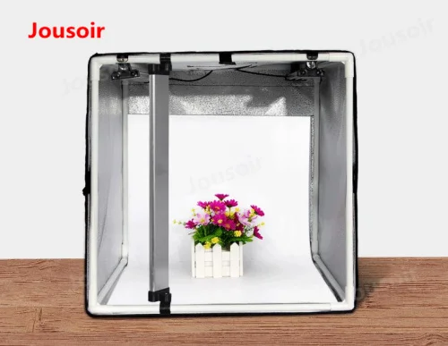 LED Studio 60cm Light Box Set Small Camera Dimmable Style Desktop CD50 T06 | Электроника