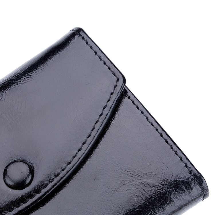 COMFORSKIN короткие Для женщин кошельки натуральная масло воском кожи женская обувь на молнии кошелек, портфель, женская обувь фирменного дизайна складывающийся втрое бумажник портмоне