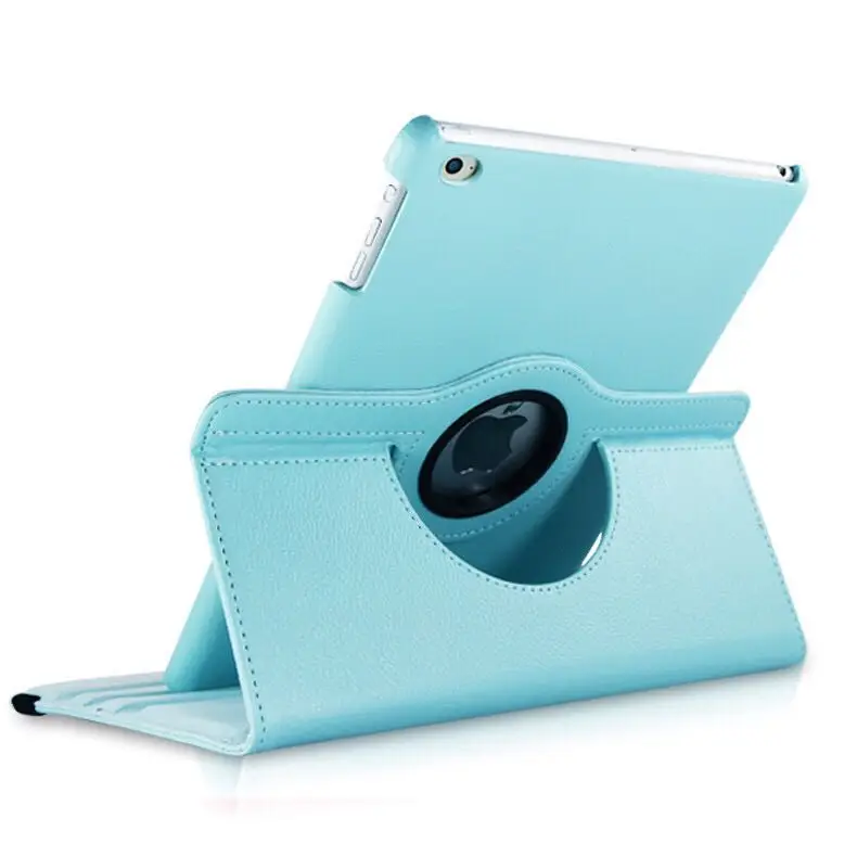 Роскошный 360 градусов вращения тонкий iPad Стенд PU чехол для apple mini 1/2/3 смарт рукав