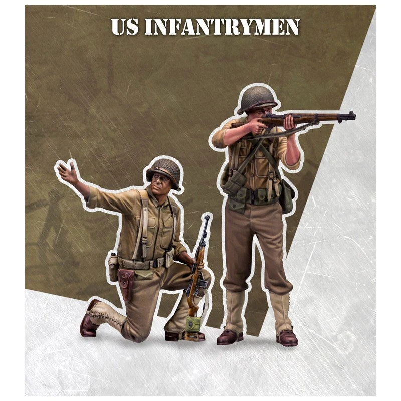 1/35 набор для сборки фигурок из смолы частная пехота США | Игрушки и хобби