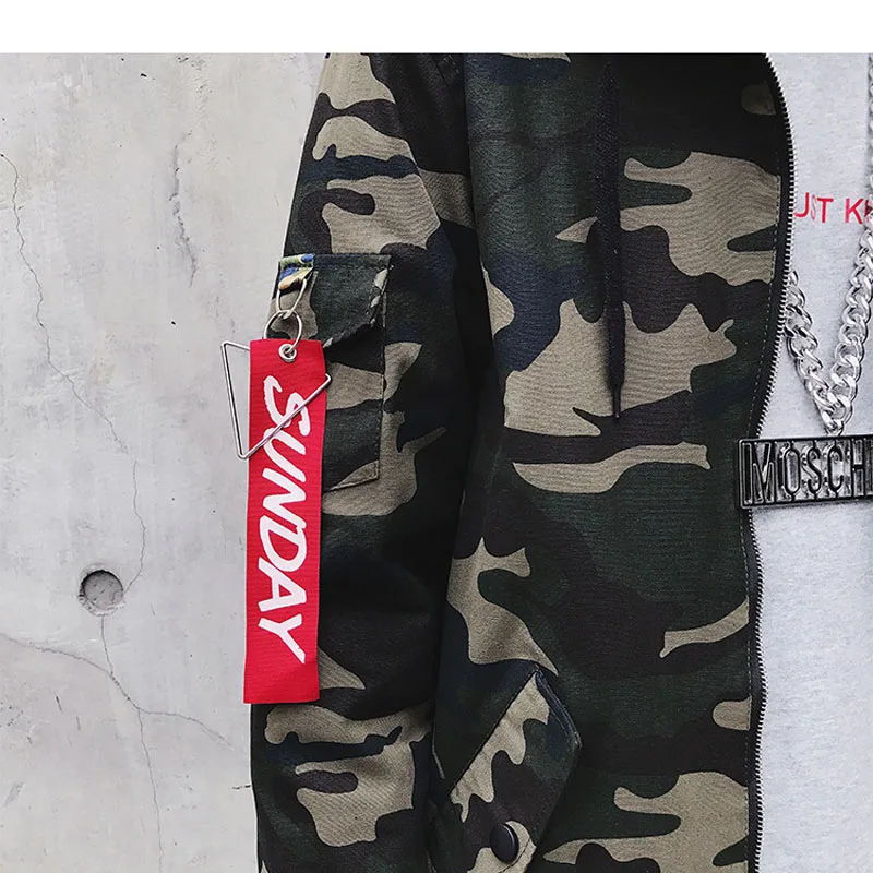Мужская камуфляжная куртка X пальто куртки хип-хоп Camo Sunday Куртки размер США s-xl