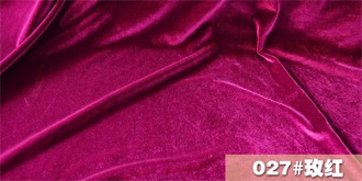 Вельветовая ткань в европейском стиле для вечернего платья Южная Корея плюшевая