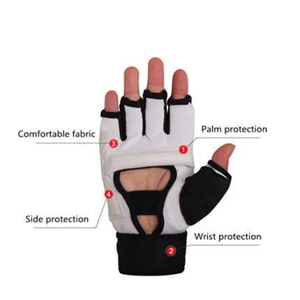 Тхэквондо и каратэ перчатка WTF одобренный plam ручной защитник таэквондо Перчатки