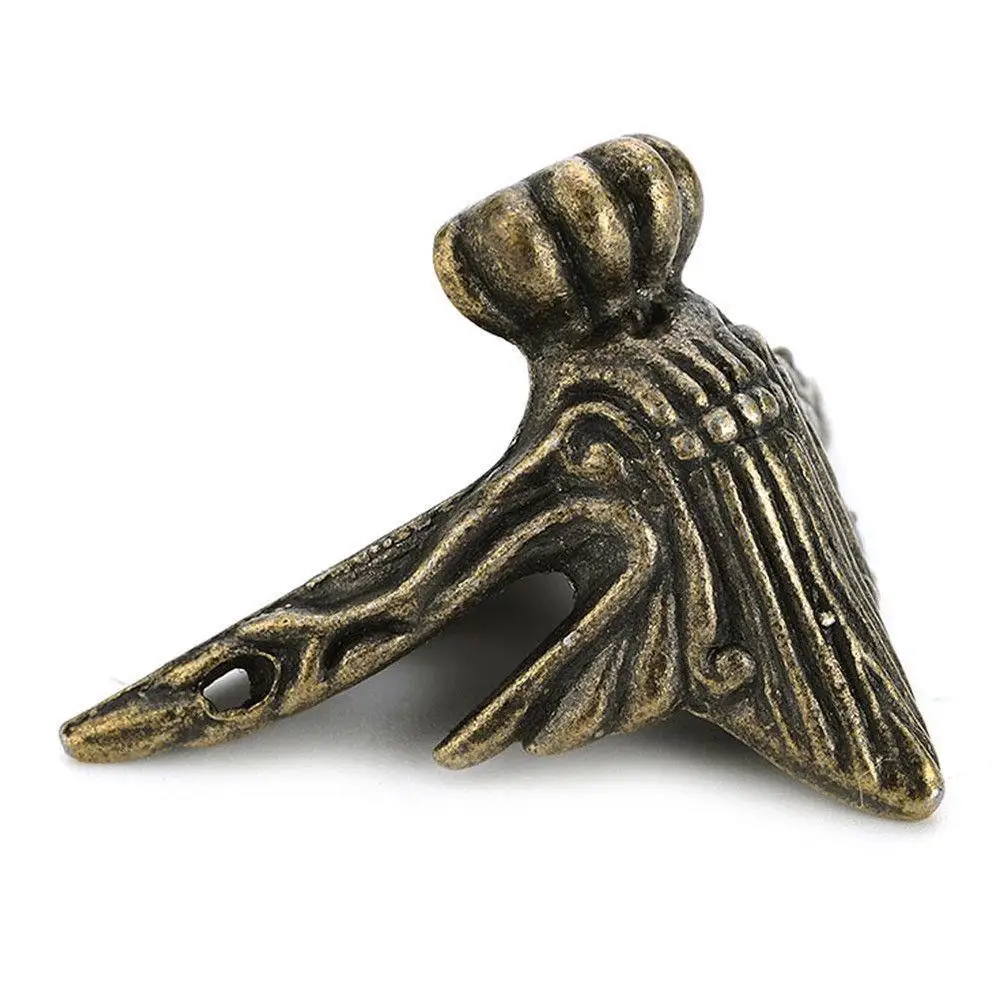 Высококачественная Античная латунная Подарочная коробка для ювелирных изделий