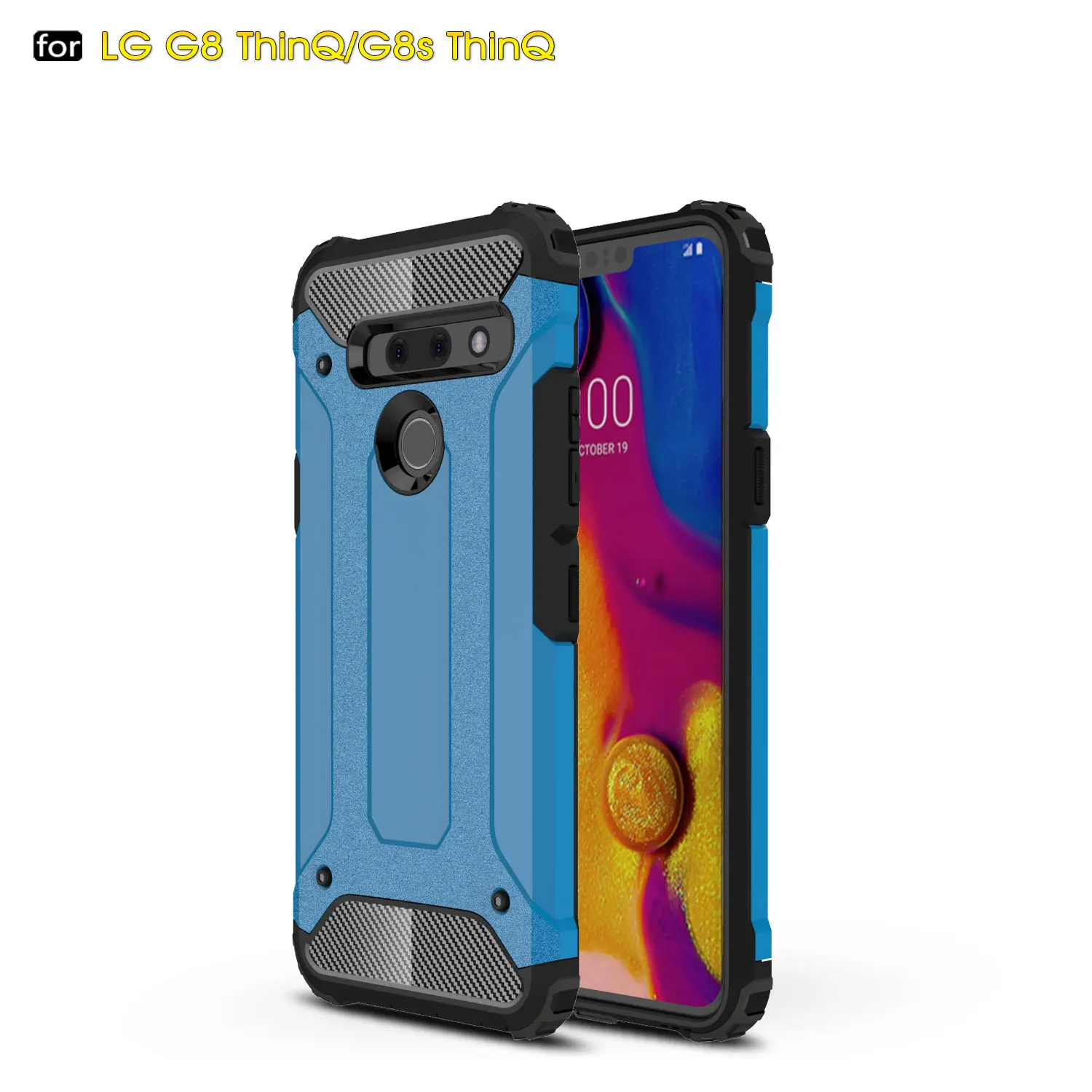 LMG820UM1 Case LG G8 ThinQ Cover 6.1&quot LMG820QM7 G820N Armor G8ThinQ LMG820UMB Phone Shell |