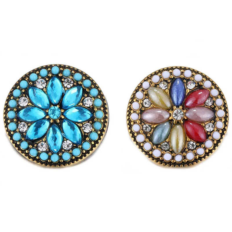 

Украшения в виде цветка из красного горного хрусталя, металлические, 18 мм, 10 шт./лот