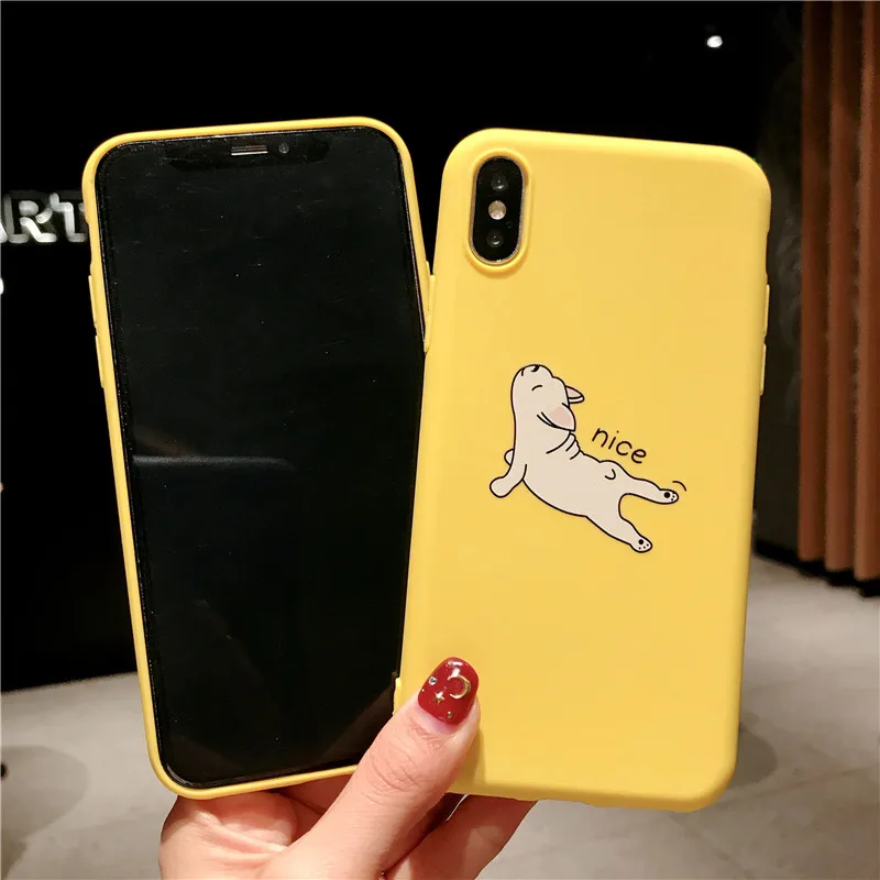Забавный чехол Bluleki с изображением мультяшного пальца банана для iPhone X 7 8 XR XS Max