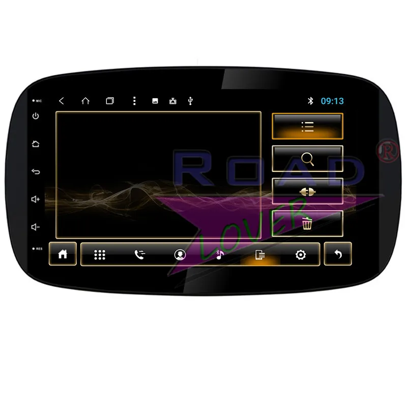 Roadlover Android 8 1 автомобильный мультимедийный плеер для Benz Smart 2015 2016 2017 Стерео GPS
