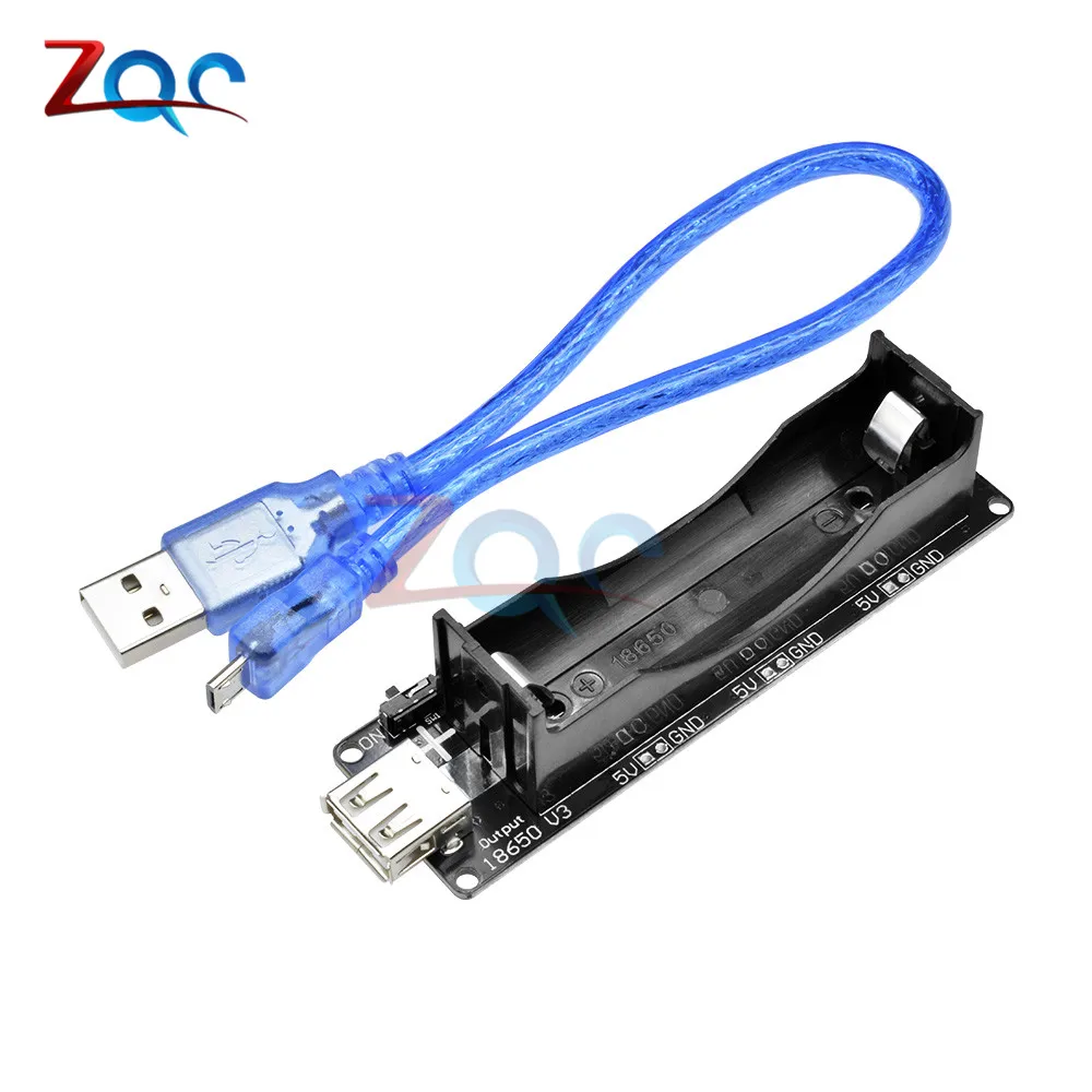 ESP32 ESP32S WeMos 18650 плата защиты от заряда батареи V3 Micro USB порт type-A USB 0.5A для Arduino Raspberry Pi Модуль зарядного устройства