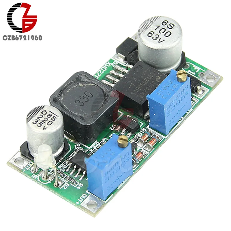 Светодиодный индикатор LM2596 HVS LM2596HVS CC CV 60 В 3 А понижающий преобразователь