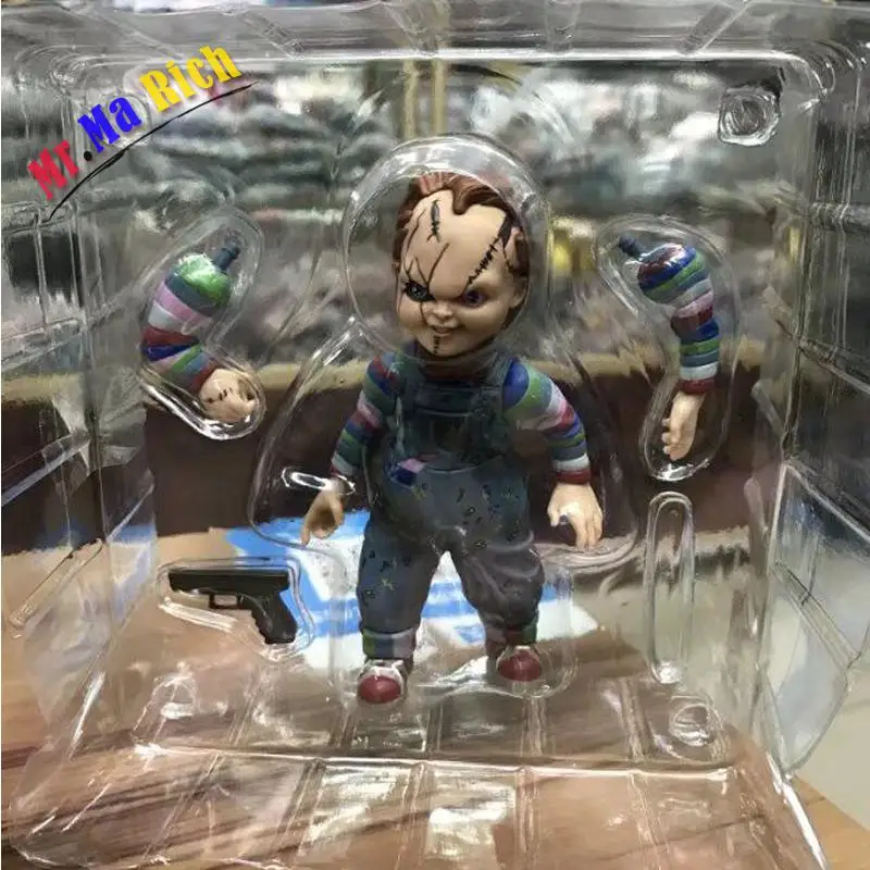 Gioco Del Bambino Chucky мини Экшн-фигурка ужаса Bambola ПВХ Фигурки Brinquedos Giocattolo аниме 10 см |