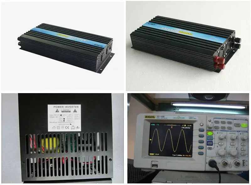 Фабрика продает CE & RoHS SGS решетки DC12v/24 v/48 v AC100v 120v/220 240 2000 w/2kw Чистая синусоида