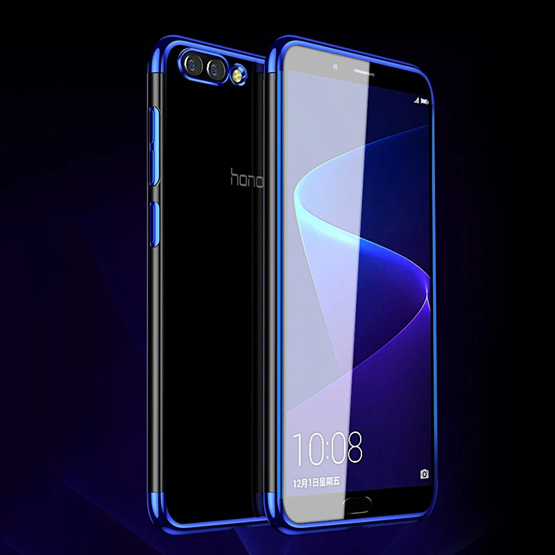 Чехол для Huawei Honor 10, роскошный мягкий силиконовый прозрачный чехол для Huawei P20 Lite Pro Honor View 10, чехлы для телефонов