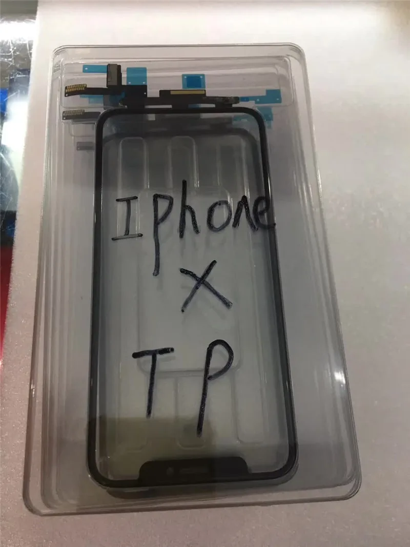 5 шт. оригинальный протестированный сенсорный экран дигитайзер для iPhone X 8 &quotжк