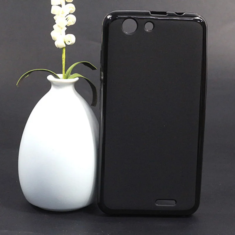 black Мягкий ТПУ чехол для телефона Vertex Impress Luck силиконовый задний Чехол для телефона Vertex Impress Luck - Цвет: black