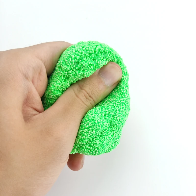 Цветные Развивающие игрушки DIY Снежная грязь пушистая слизь шпатлевка снятие
