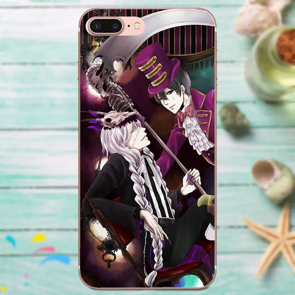 Мягкий чехол для Galaxy J1 J2 J3 J330 J4 J5 J6 J7 J730 J8 2015 2016 2017 2018 mini Pro The Black Butler Kuroshitsuji |