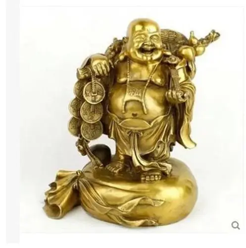 

Chinese sculpture copper maxim miro Buddha statue.