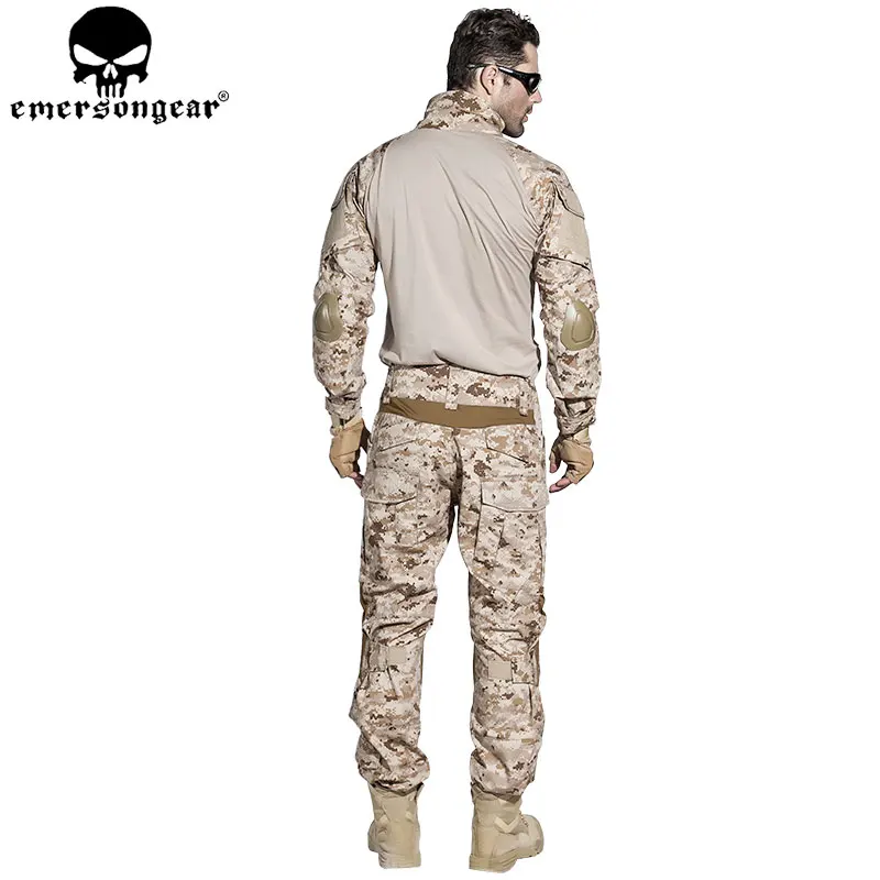Emersongear Airsoft Gen2 BDU темно синие уплотнения AOR1VALOR армейская Униформа Военные боевые