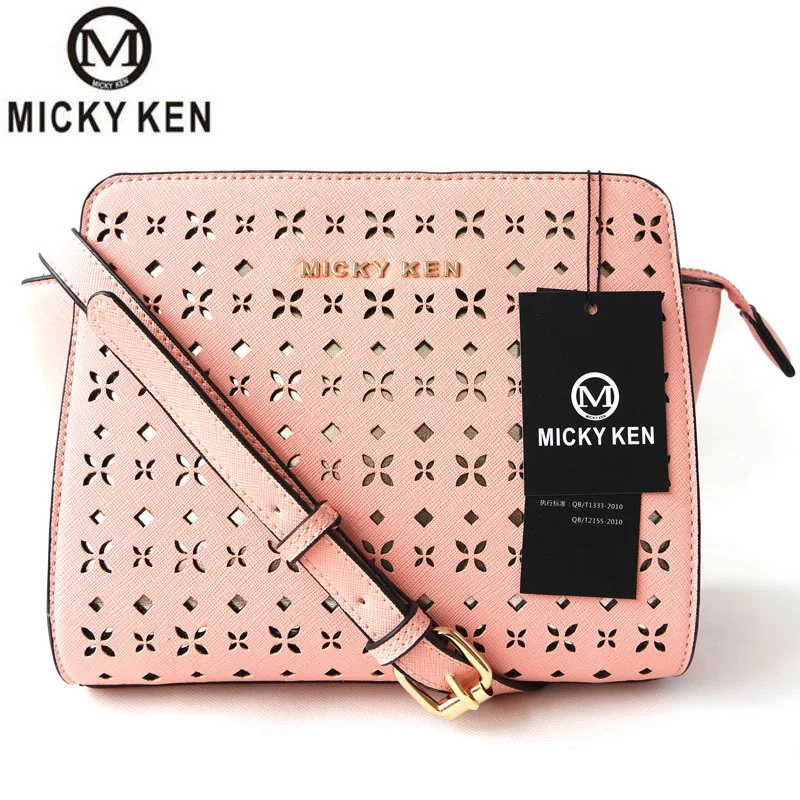 MICKY KEN Брендовые женские сумки-мессенджеры с кисточкой цветочным узором